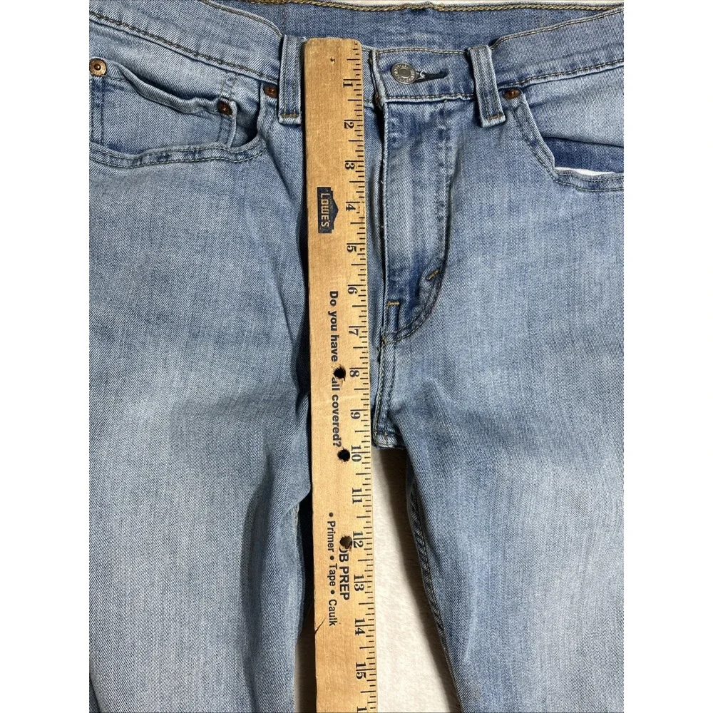 Levi's 502 Mens 31x32 Regular Taper Fit Blue Jeans Casual Rodeo Cowboy Western